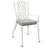 Officina Ciani Outdoor Chairs & Stools<Terme White Steel Outdoor Chair
