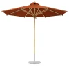 Telami Other Outdoor Furniture<Terracotta Red Round Outdoor Umbrella