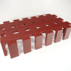 Donghi Coffee Tables<Terry Red Glass Coffee Table by Giannella Ventura