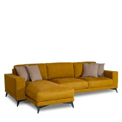 Mantellassi 1926 Sofas<Tesla yellow sofa with chaise longue