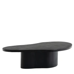 Delvis Unlimited Coffee Tables<Tessella Fbeta Black Wood Coffee Table
