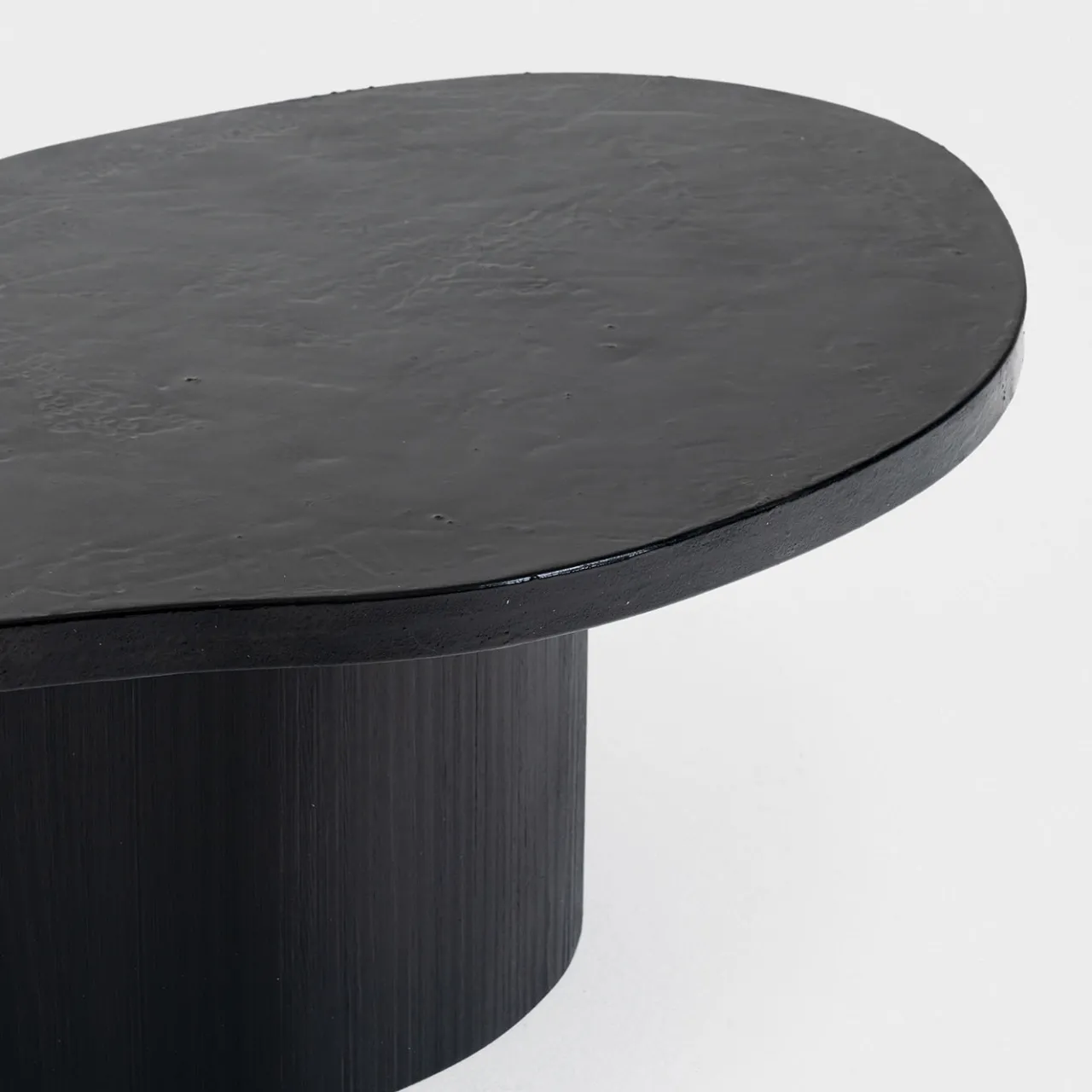 Delvis Unlimited Coffee Tables<Tessella Fbeta Black Wood Coffee Table