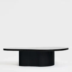 Delvis Unlimited Coffee Tables<Tessella Fbeta Black Wood Coffee Table