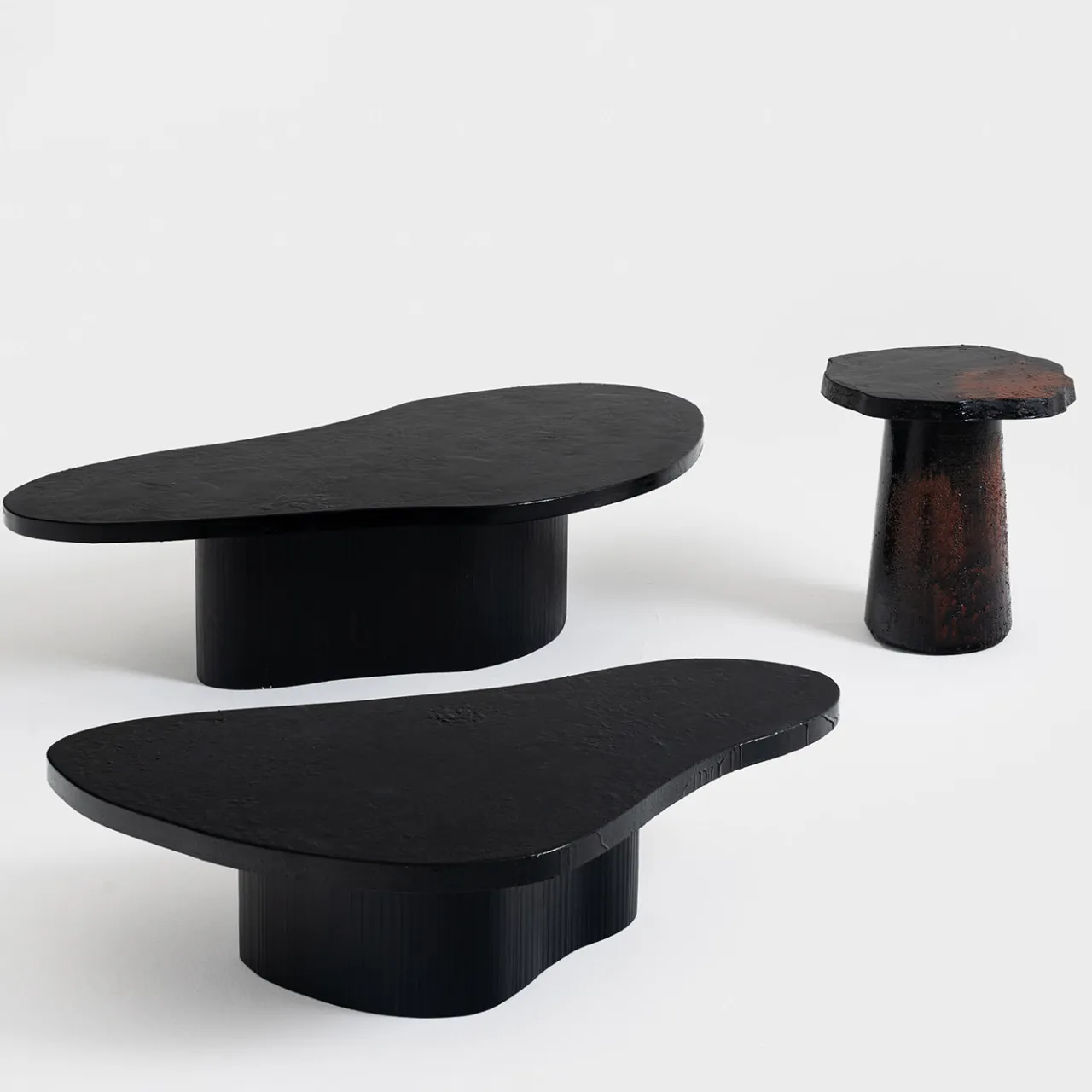 Delvis Unlimited Coffee Tables<Tessella Fbeta Black Wood Coffee Table