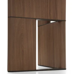 Morica Design Consoles<Tetris Console Table with Marble Top & Walnut Canaletto Wood Legs