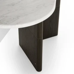 Morica Design Consoles<Tetris Console Table with Marble Top & Laguna Oak Wood Legs