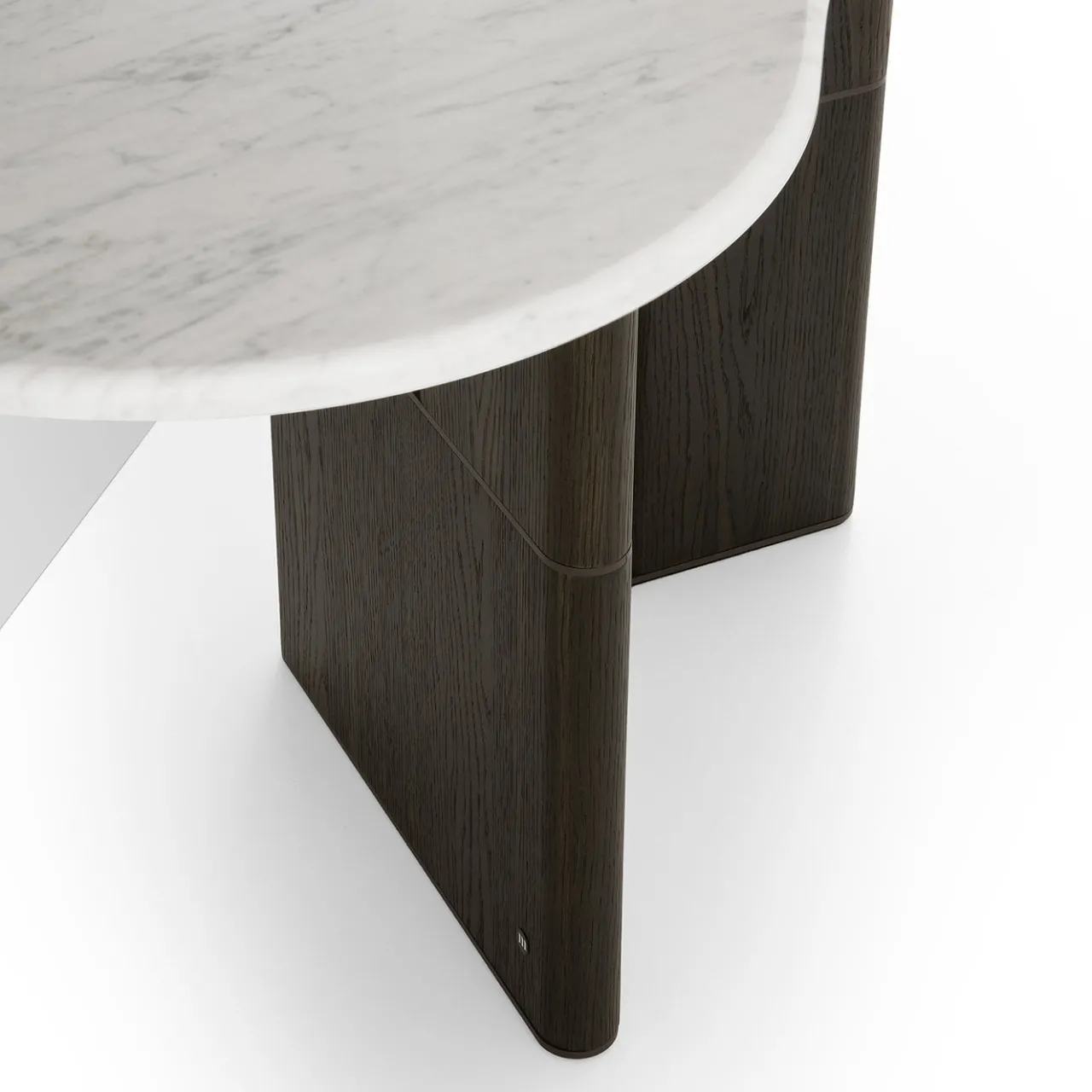 Morica Design Consoles<Tetris Console Table with Marble Top & Laguna Oak Wood Legs