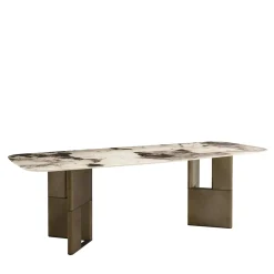 Morica Design Dining Tables<Tetris Table with Glass Top