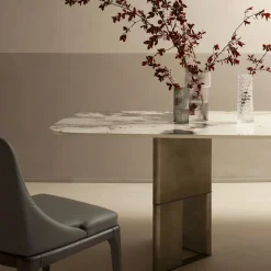 Morica Design Dining Tables<Tetris Table with Glass Top