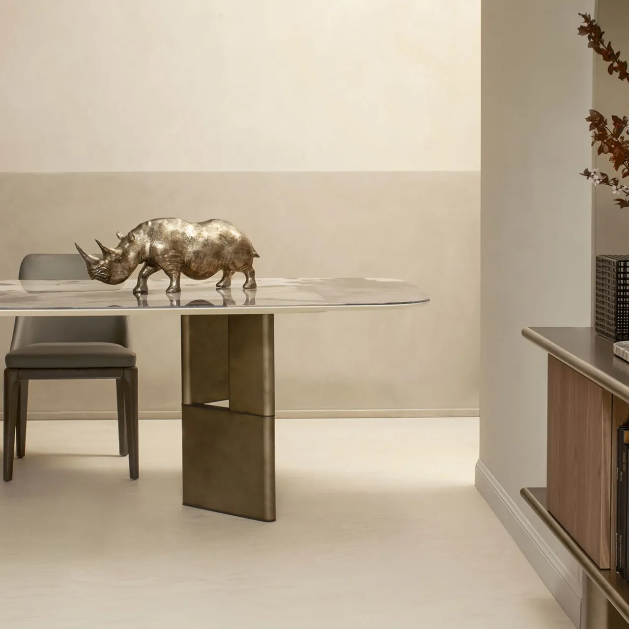 Morica Design Dining Tables<Tetris Table with Glass Top