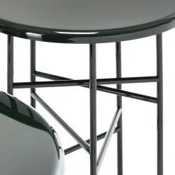 Exteta Side Tables<10th Star Green Glossy Lacquered Side Table 40