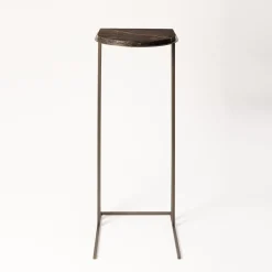 Splot Design Side Tables<Thabit Portoro Brown Marble Side Table