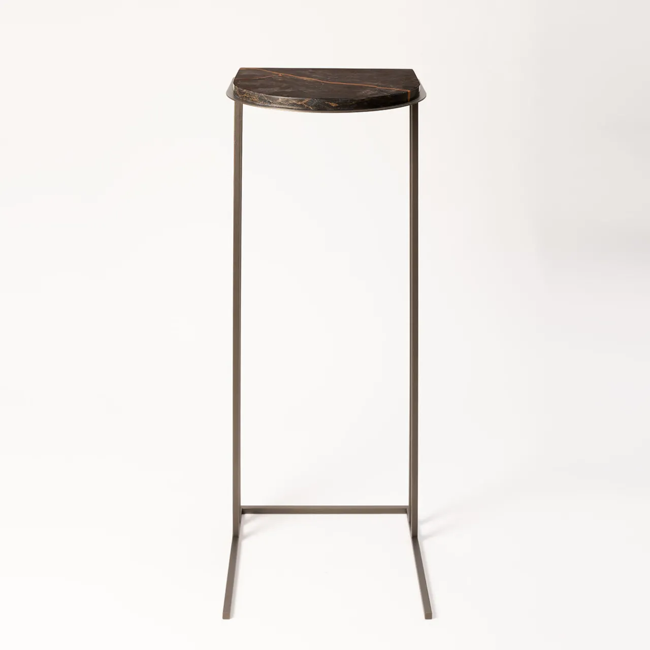 Splot Design Side Tables<Thabit Portoro Brown Marble Side Table