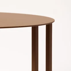 Splot Design Side Tables<Thabit Round Brown Steel Side Table