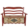 Vangelista 1960 Benches<17th-Century-Style Tyrolean Baroque Storage Bench