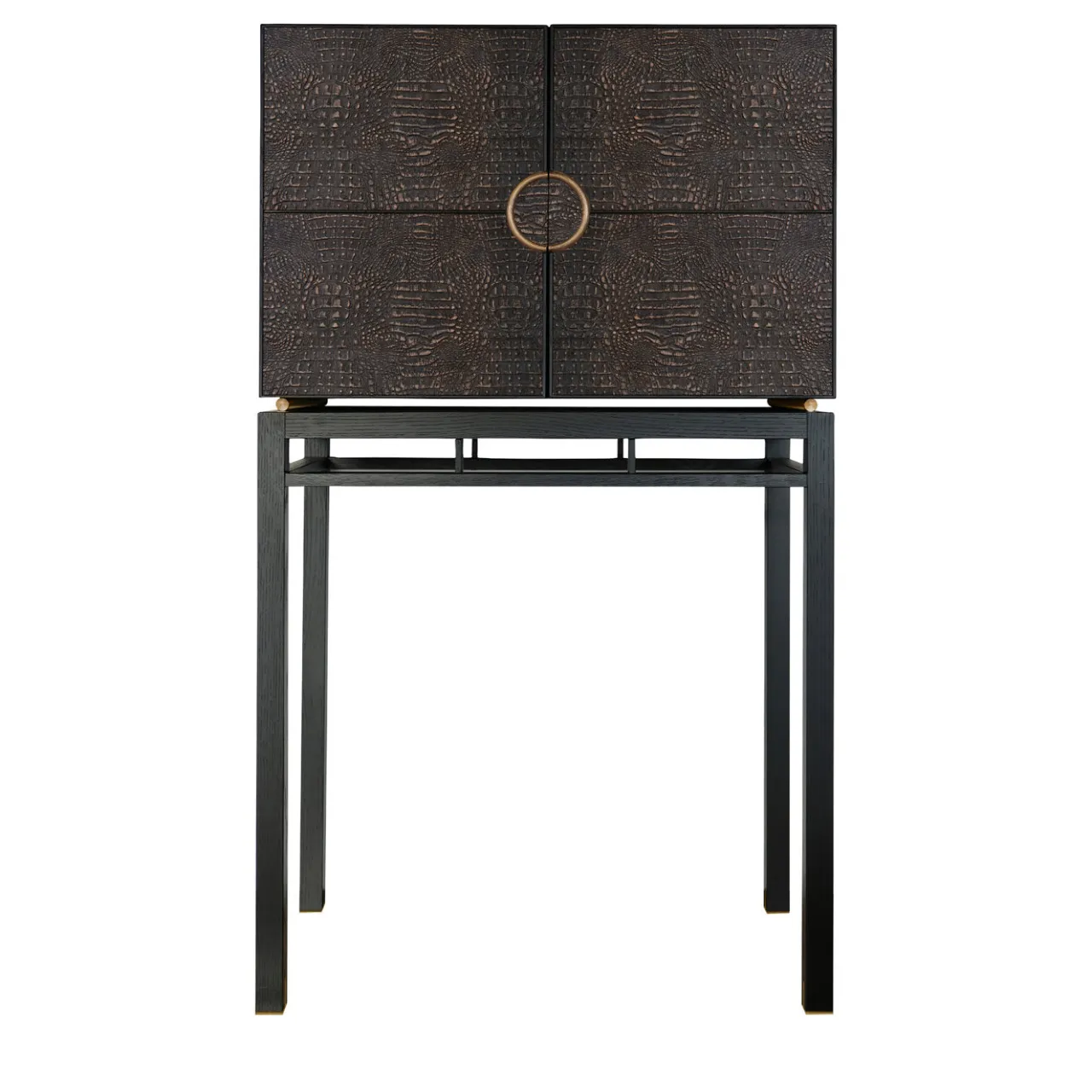 Garbarino Collections Cabinets<Thea Black Bar Cabinet