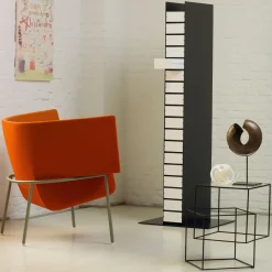 Cappellini Nesting Tables<Thin Black Table by Nendo