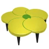 Sergio Villa Coffee Tables<Tiaré Lacquer Flower-Shaped Wooden Coffee Table by C. Rampazzi