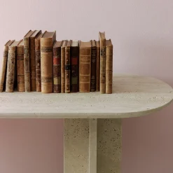 Lando Consoles<Tibur Travertine Marble Console