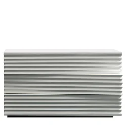 Pacini & Cappellini Dressers<Tiffany White Matte Lacquer Ashwood Dresser