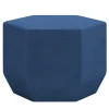 Adrenalina Stools<Tigram Small Hexagonal Blue Pouf by Italo Pertichini