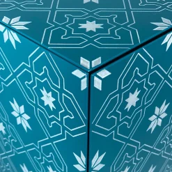 Barba Design Cabinets<Tiles Azure 2-Door Tall Cabinet