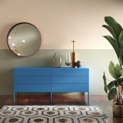 Barba Design Sideboards Buffets<Tiles Blue Sideboard
