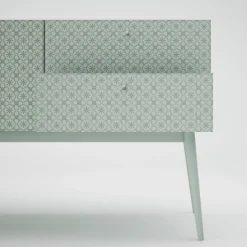 Barba Design Dressers<Tiles White 5-Drawer Dresser
