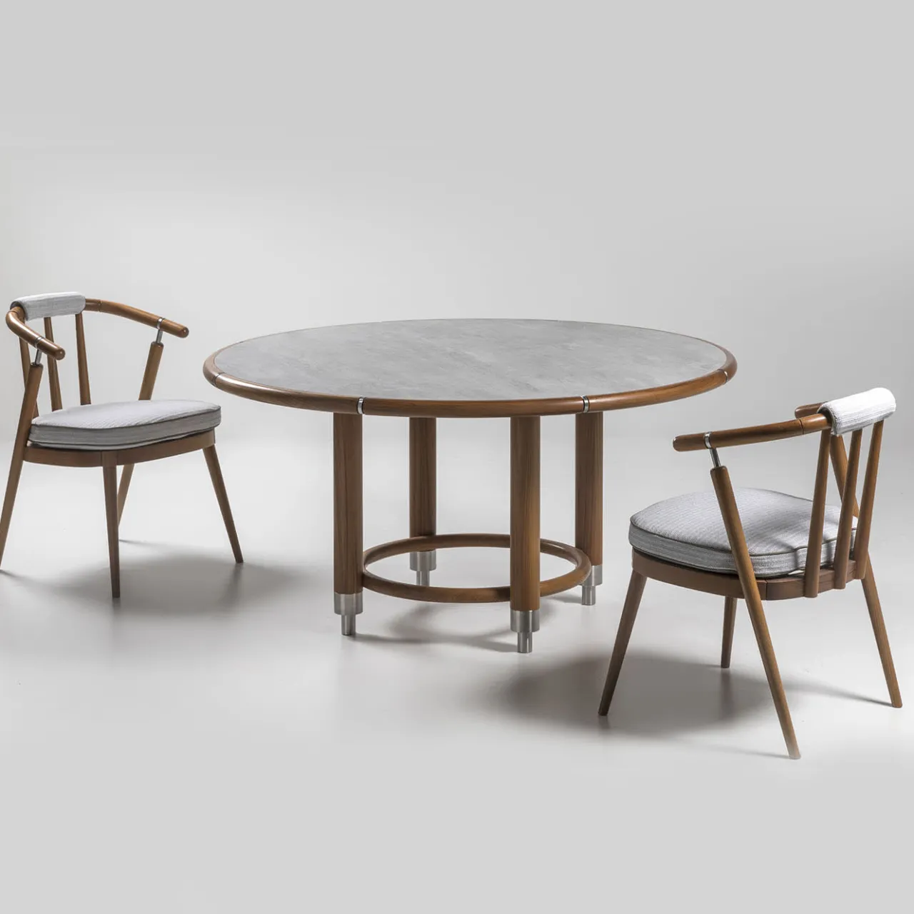 Annibale Colombo Outdoor Dining Tables<Timo Round Outdoor Table
