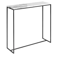 La Sartoria del Marmo by Lombardi Marmi Consoles<Tinetta White Carrara Console