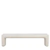 Veltha Outdoor Stone Design Outdoor Sofas & Benches<Tinia Beige Travertine Stone outdoor Bench