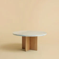 Lebanto Coffee Tables<Tinian Azul Macaubas and Durmast Coffee Table