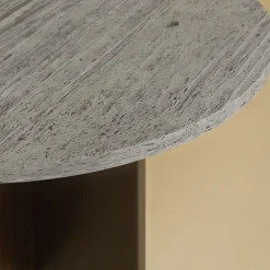 Lebanto Coffee Tables<Tinian Titanium Travertino and Durmast Coffee Table