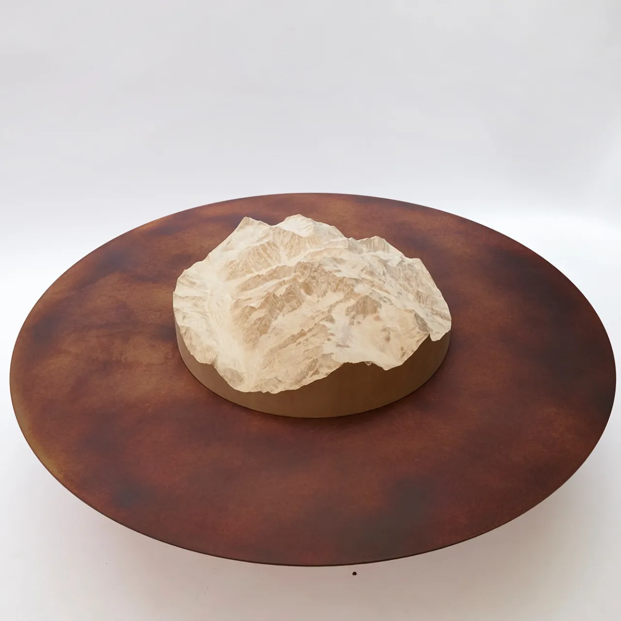 Dolomitisch Coffee Tables<Tip Topographic Coffee Table designed by Riccardo Vendrami