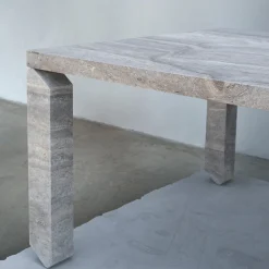 dAM Atelier Dining Tables<Tiptoe Gray Marble Dining Table