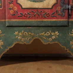 Vangelista 1960 Cabinets<Tirolesi '700 Baroque Tyrolean Polychrome Wardrobe