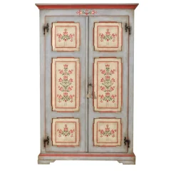 Vangelista 1960 Cabinets<Tirolesi '600 Italian Baroque Floral Wardrobe