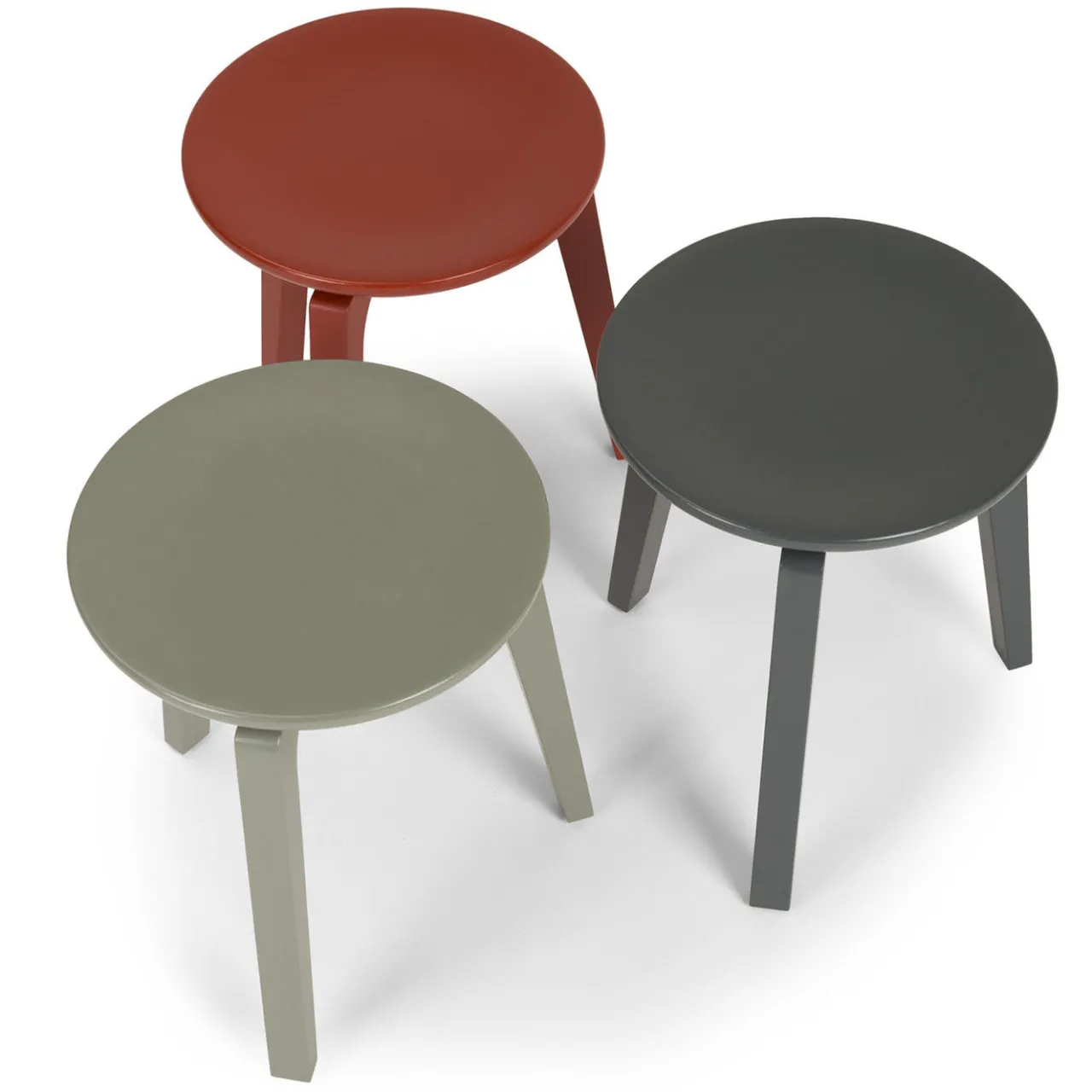 TRUE Stools<Tod Gray Low Stool