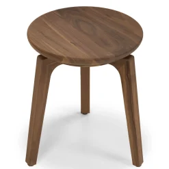 TRUE Stools<Tod Walnut Low Stool
