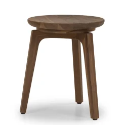 TRUE Stools<Tod Walnut Low Stool
