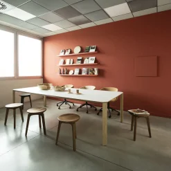TRUE Stools<Tod Walnut Low Stool