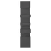 Arkof Bookcases<Todo Gray Wall Bookcase by Giulia Contaldo