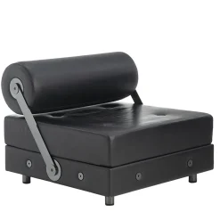 Tecno Spa Lounge Chairs<Todo Modo Black Lounge Chair by Jean-Michel Wilmotte