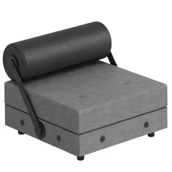 Tecno Spa Lounge Chairs<Todo Modo Gray Lounge Chair by Jean-Michel Wilmotte