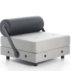 Tecno Spa Lounge Chairs<Todo Modo Gray Lounge Chair by Jean-Michel Wilmotte