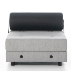 Tecno Spa Lounge Chairs<Todo Modo Gray Lounge Chair by Jean-Michel Wilmotte
