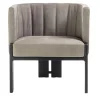 Durame Armchairs<Tofane Taupe & Black Armchair