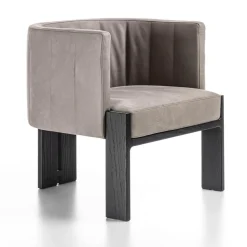 Durame Armchairs<Tofane Taupe & Black Armchair