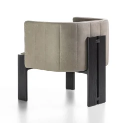 Durame Armchairs<Tofane Taupe & Black Armchair