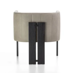 Durame Armchairs<Tofane Taupe & Black Armchair